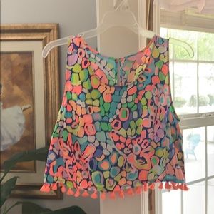 Lily set size 6. Crop top and skirt.